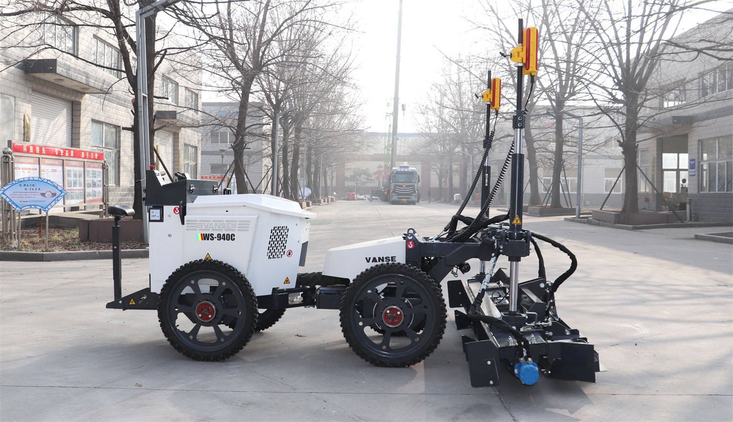 automatic laser concrete leveling machine